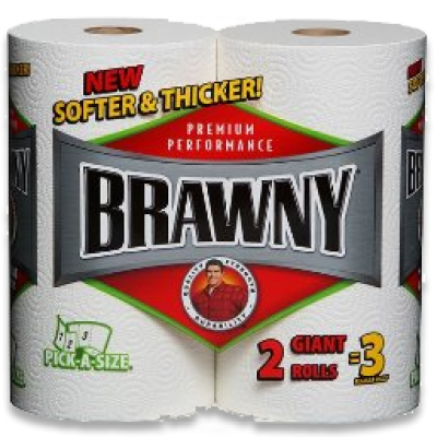 $.55 Off Brawny Paper Towels