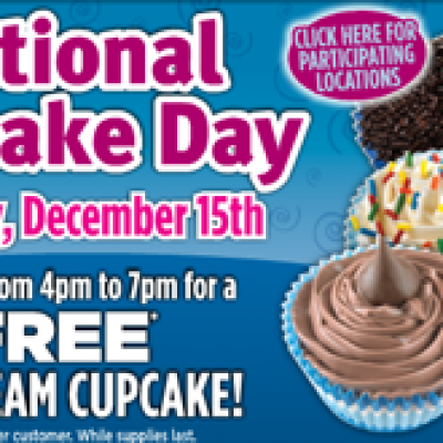 Free Ice Cream CupCake at Maggie Moo's