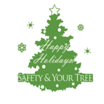 Christmas Tree Fire Safety Hang Tag