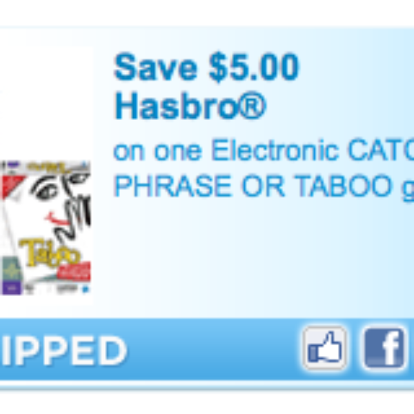 Hasboro Game Coupon