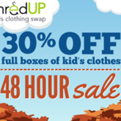 thredUP 30% off Sale