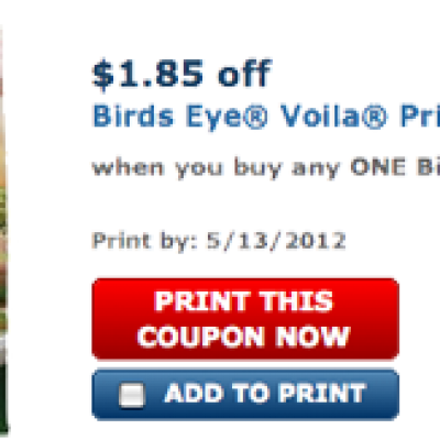 Birds Eye Voila Coupon