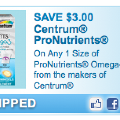 Centrum Omega-3 Coupon