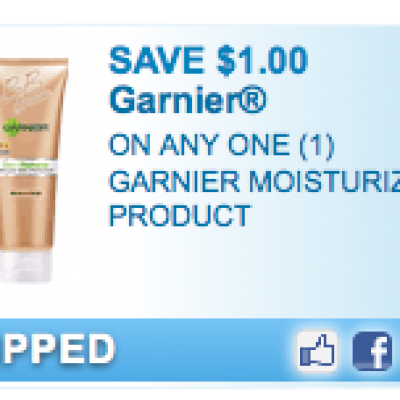 Garnier Moisturizer Coupon