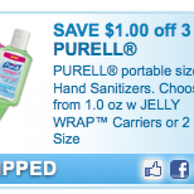 Purell Hand Sanitizer Coupon