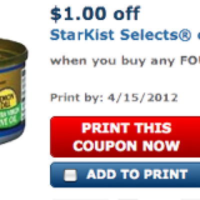 StarKist Tuna Coupon
