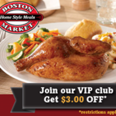 Boston Market Coupon