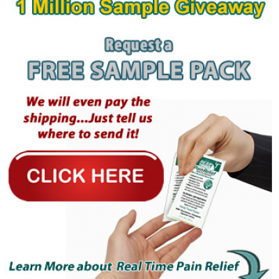 Real time pain relief coupons
