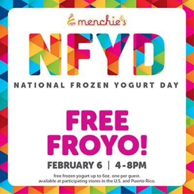 Menchies Free Froyo
