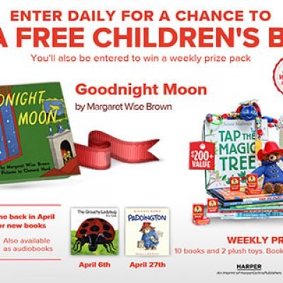 Win A Free Children's Book