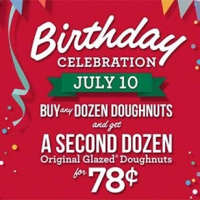 Krispy Kreme: Buy 1 Dozen Get 2nd For $0.78