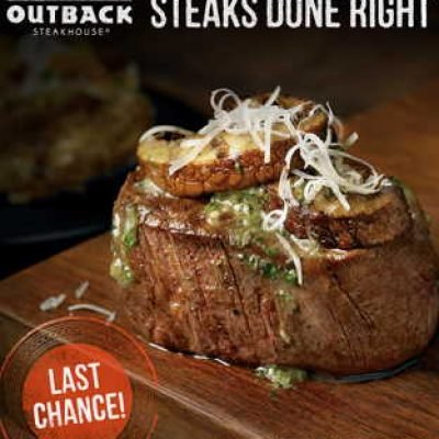 Outback Steakhouse: 15% Off Entire Check