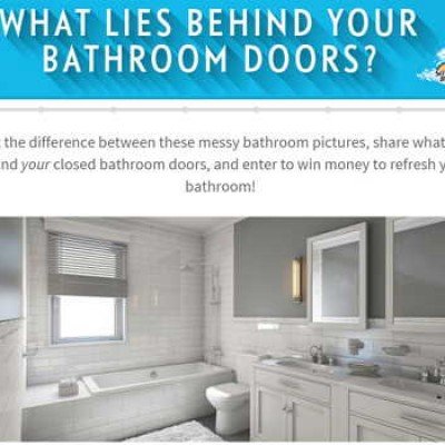 Scrubbing Bubbles: Win $1,000 to Refresh Your Bathroom