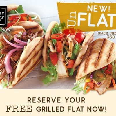 Corner Bakery: Free Grilled Flat