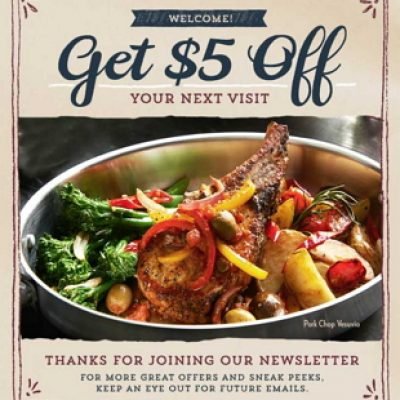 Macaroni Grill: $5 Off Adult Entree