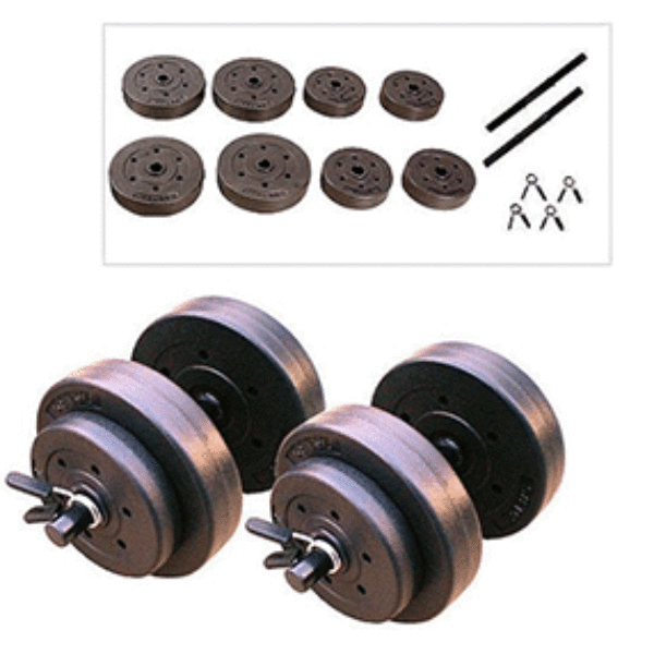 Gold's Gym Vinyl Dumbbell Set Just $14.92 (Reg $38)