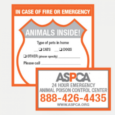 Free ASPCA Pet Safety Pack