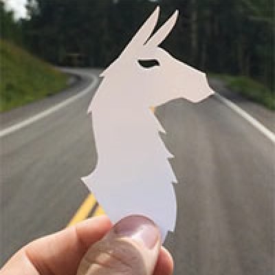 Free Cotopaxi Llama Sticker