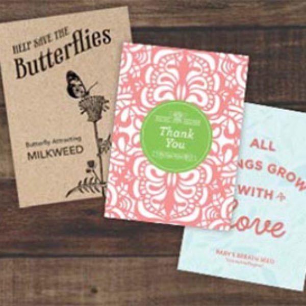 Win 200 Custom Seed Packets