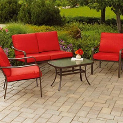 Mainstays 4-Piece Patio Set Just $159.99 (Reg $270) + Free Shipping