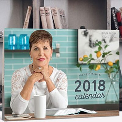 Free 2018 Joyce Meyer Wall Calendar