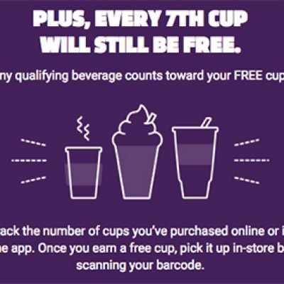 7-Rewards: Free Drink or Snack