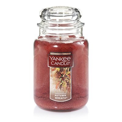 Yankee Candle Large Jar Candle, Autumn Wreath Just $10.99