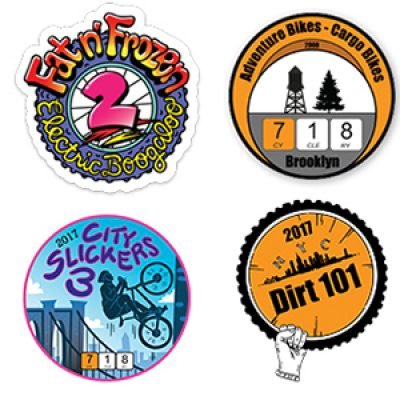Free 718 Cyclery Stickers