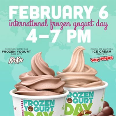 Yogurtland: Free 5oz Cup - Feb 6th