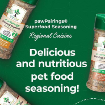 Free Paw Pairings Pet Food Seasoning Samples