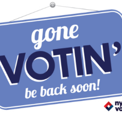 Free Gone Votin' Sticker