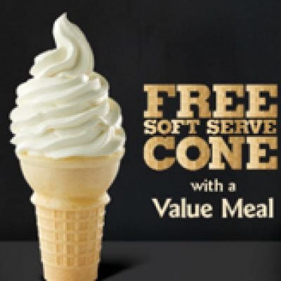 BK Free Ice Cone w/Purchase