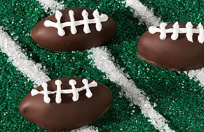 oreo cookie footballs