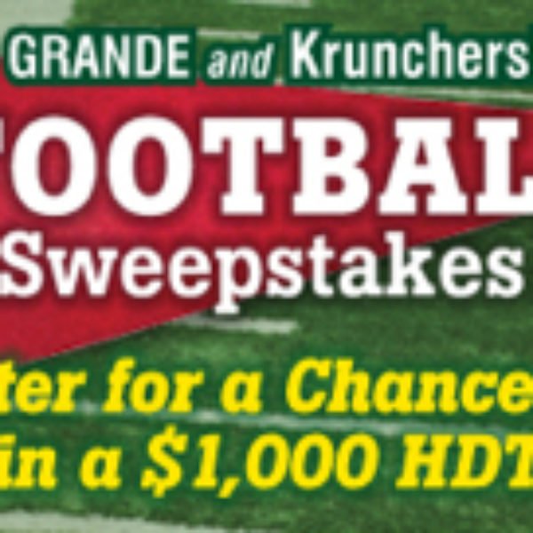 Grande/Kruncher Football Sweepstakes