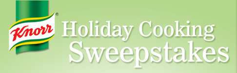knorr holiday cooking sweepstakes