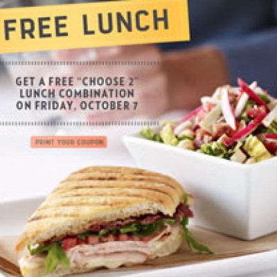 Friday Free Lunch Macaroni Grill (Facebook)