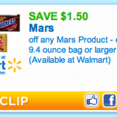 Mars Candy Product Coupon