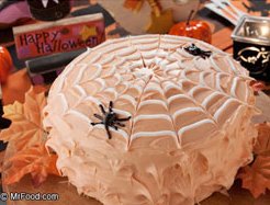 spider web cake