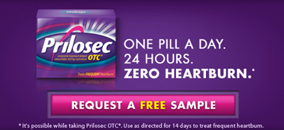 Prilosec OTC free sample offer