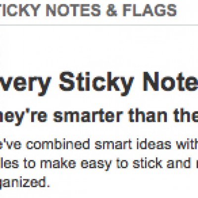 Save $1.00 on Avery Sticky Notes