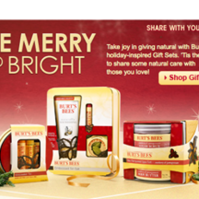 Win A Gift From Burts Bees
