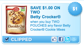 betty crocker cookie pouches