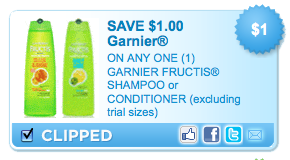 garnier fructis shampoo