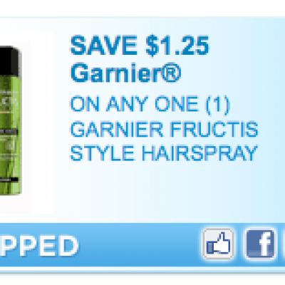 Garnier Hair Spray Coupon & More!