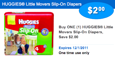 huggies slip-on diapers