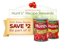 hunts canned tomatoes