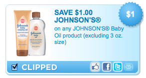 johnson baby oil