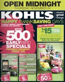 khols black friday ad