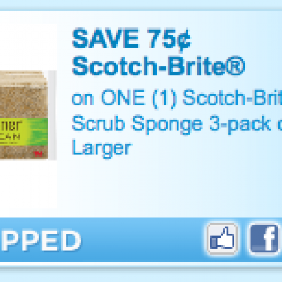 Scotch-Brite Scrub Sponge Coupon