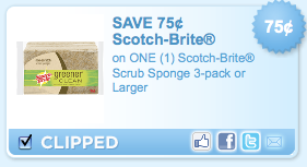 scotch-brite scrub sponge coupon